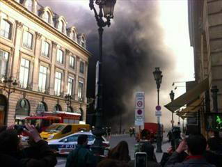 Пожар в Париже –