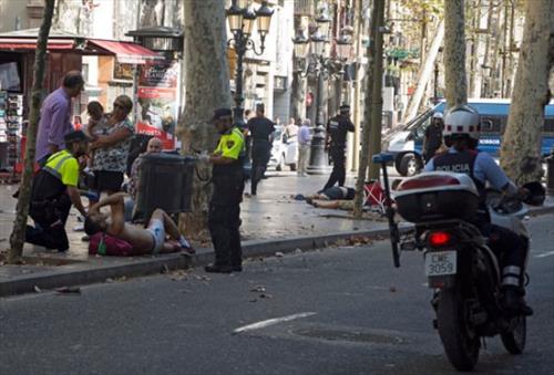Теракт в Барселоне против туристов