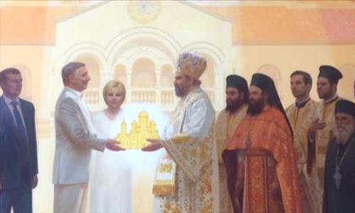 Петербургский миллиардер открыл на Кипре церковь со своим ликом