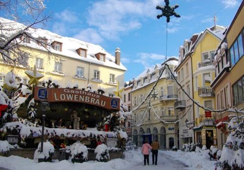 Стильные зимние развлечения в Баден-Бадене
