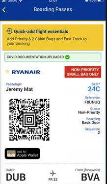 Ryanair запускает туристическое портмоне