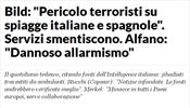 Спецслужбы Италии опровергают данные немецкого издания о терактах на пляжах Европы