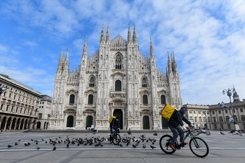 Больше велодорожек в Милане после снятия локдауна