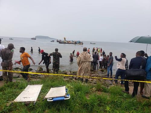 Самолет рухнул в Танзании