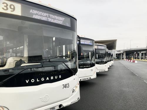 В «Пулково» пошли новые автобусы